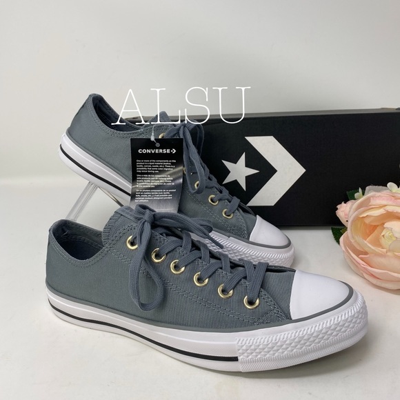 Converse Ctas Low Top Canvas Cool Grey W AUTHENTIC - Picture 7 of 8